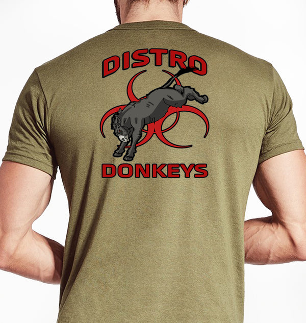 Distro Coyote Tan Unisex Shirt. This shirt is NOT approved for PT