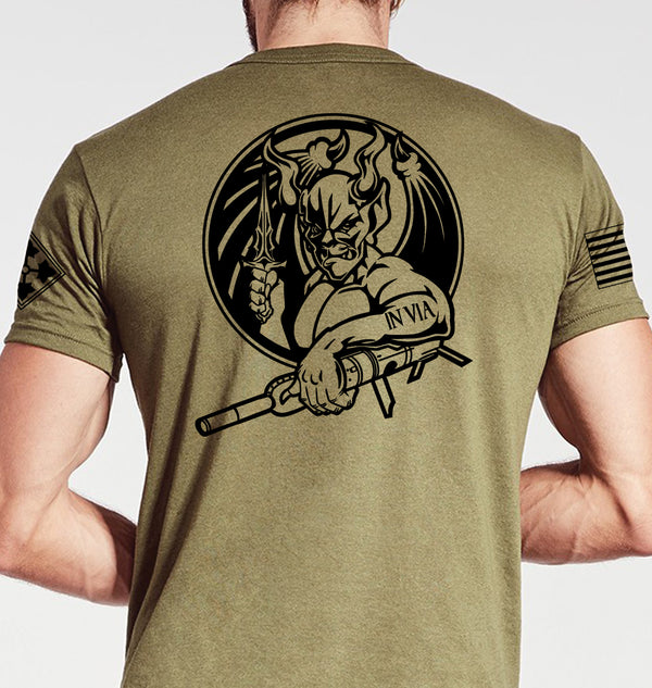 Elite Coyote Tan Unisex Shirt. This shirt is NOT approved for PT