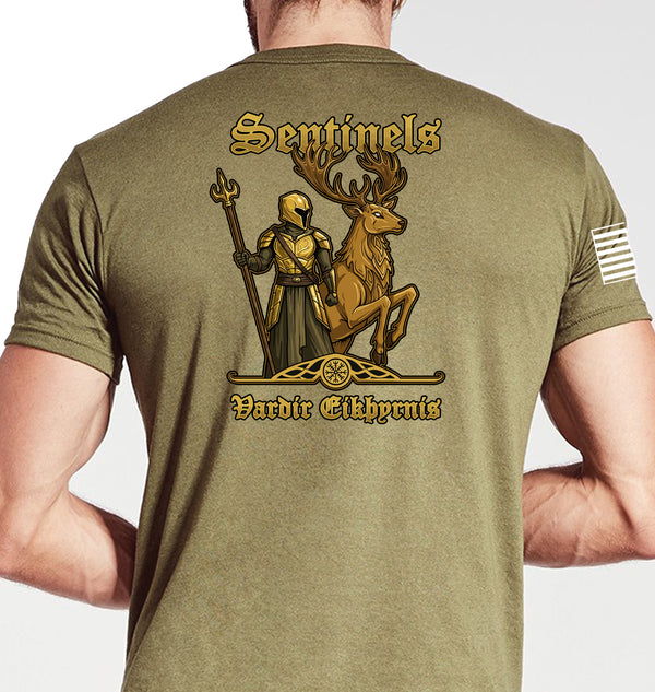 Sentinels Coyote Tan Unisex Shirt. This shirt is NOT approved for PT.