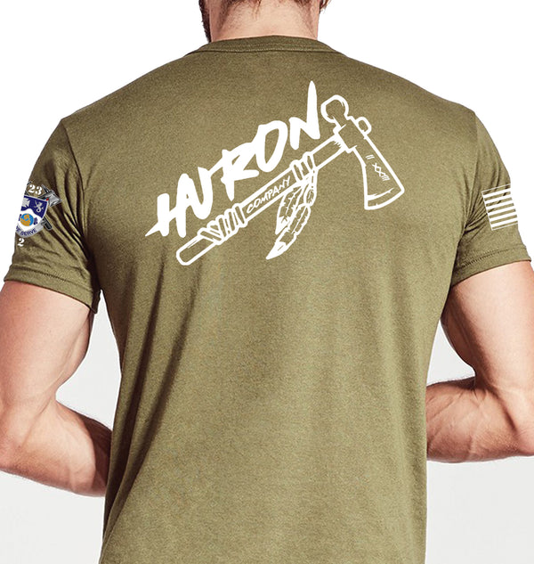 Huron Co Coyote Tan Unisex Shirt. This shirt is NOT approved for PT