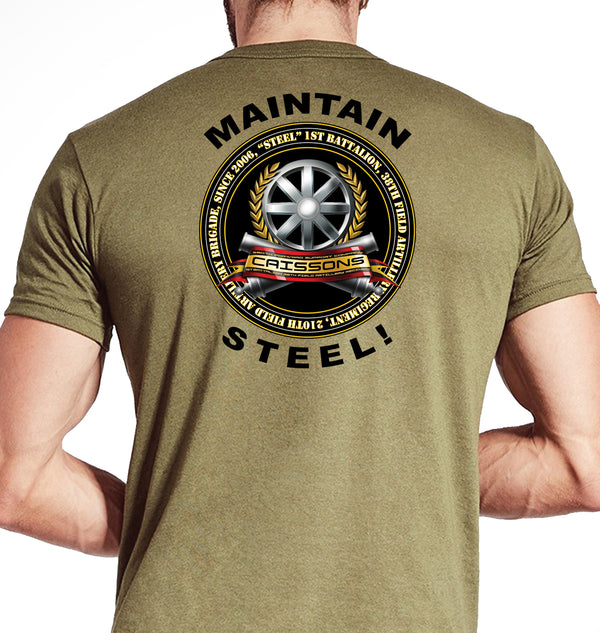 Coyote Tan Unisex Shirt. This shirt is NOT approved for PT