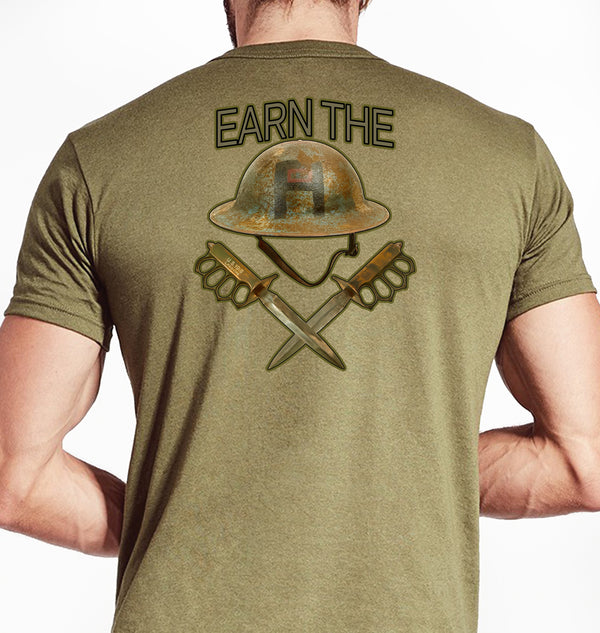 Coyote Tan Unisex Shirt. This shirt is NOT approved for PT