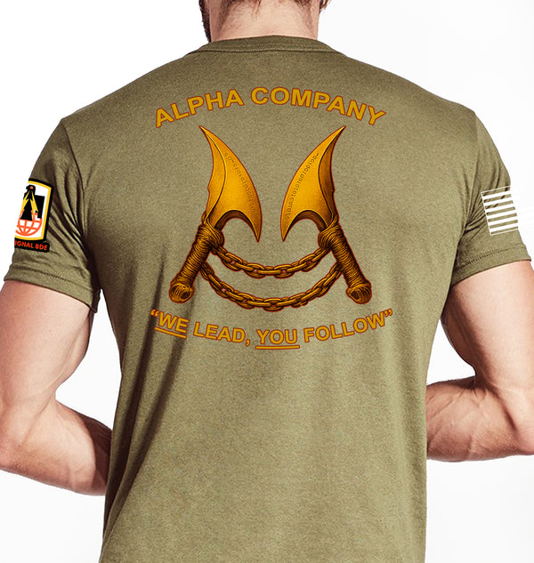 Coyote Tan Unisex Shirt. This shirt is NOT approved for PT.