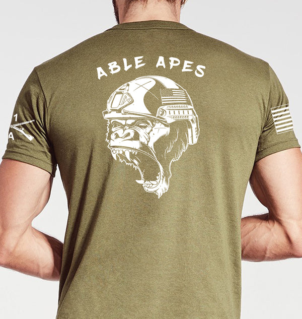 Able Co Coyote Tan Unisex Shirt. This shirt is NOT approved for PT.