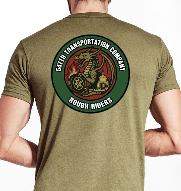 Coyote Tan Unisex Shirt. This shirt is NOT approved for PT