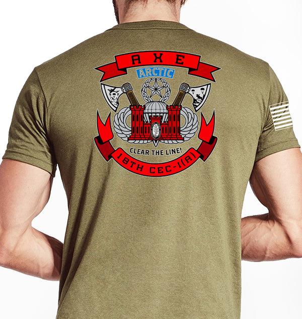 Coyote Tan Unisex Shirt. This shirt is NOT approved for PT