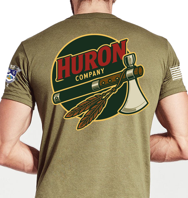 Huron Co Coyote Tan Unisex Shirt. This shirt is NOT approved for PT