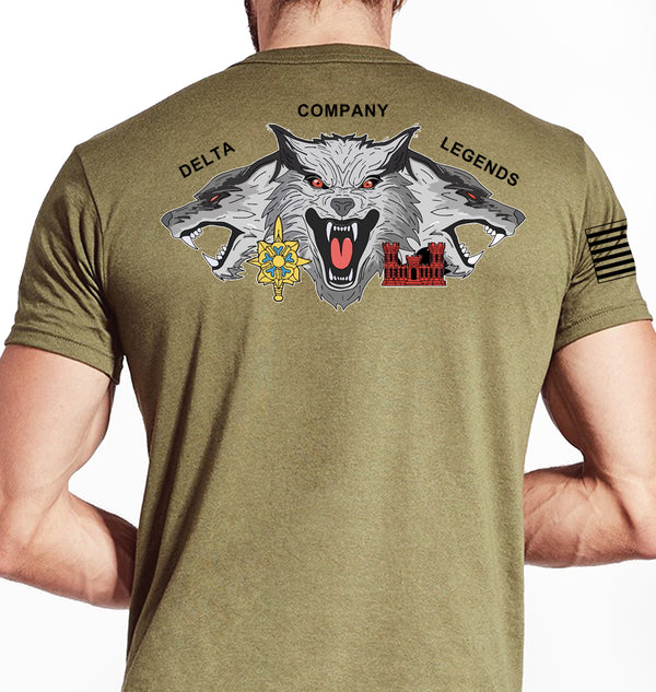 Coyote Tan Unisex Shirt. This shirt is NOT approved for PT.