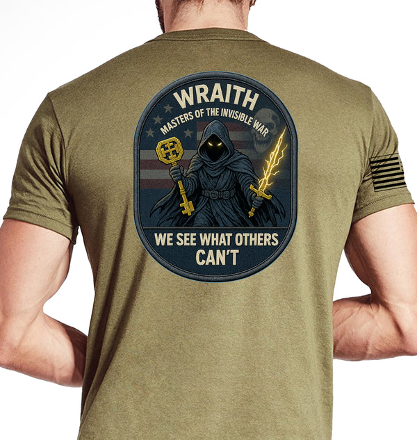 Wraith Coyote Tan Unisex Shirt. This shirt is NOT approved for PT