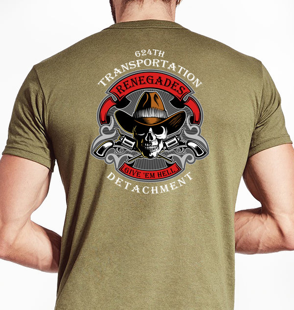 Coyote Tan Unisex Shirt. This shirt is NOT approved for PT