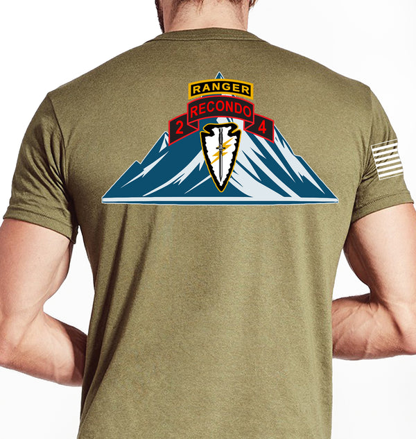 Coyote Tan Unisex Shirt. This shirt is NOT approved for PT.