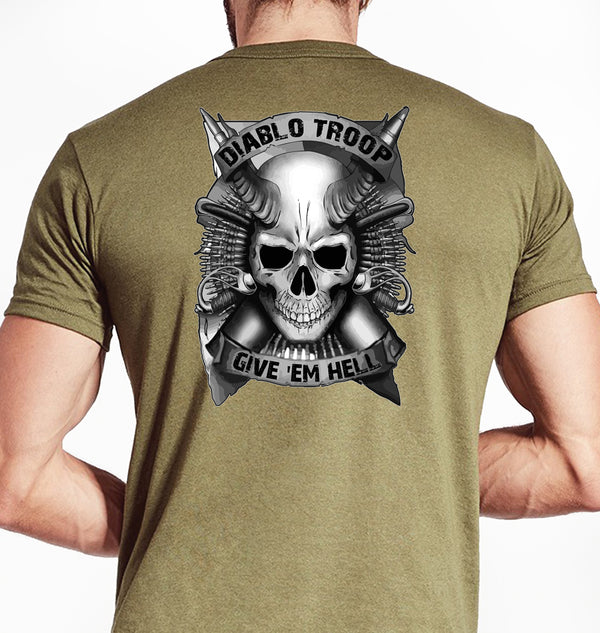 Coyote Tan Unisex Shirt. This shirt is NOT approved for PT