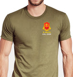 Coyote Tan Unisex Shirt. This shirt is NOT approved for PT