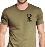 Cadre Coyote Tan Unisex Shirt. This shirt is NOT approved for PT