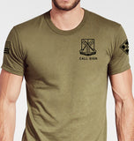 Coldblood Coyote Tan Unisex Shirt. This shirt is NOT approved for PT