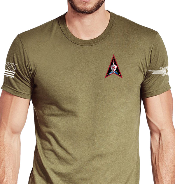 DEL 15 Coyote Tan Unisex Shirt. This shirt is NOT approved for PT.