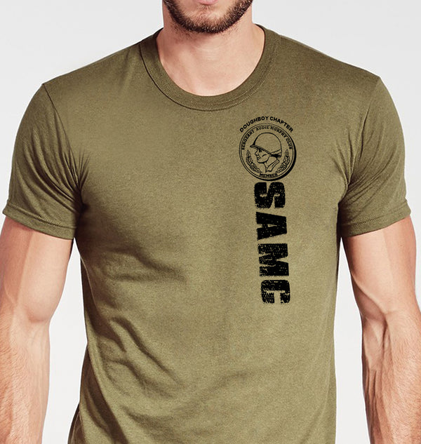 Doughboy SAMC Coyote Tan Unisex Shirt. This shirt is NOT approved for PT