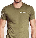 Coyote Tan Unisex Shirt. This shirt is NOT approved for PT