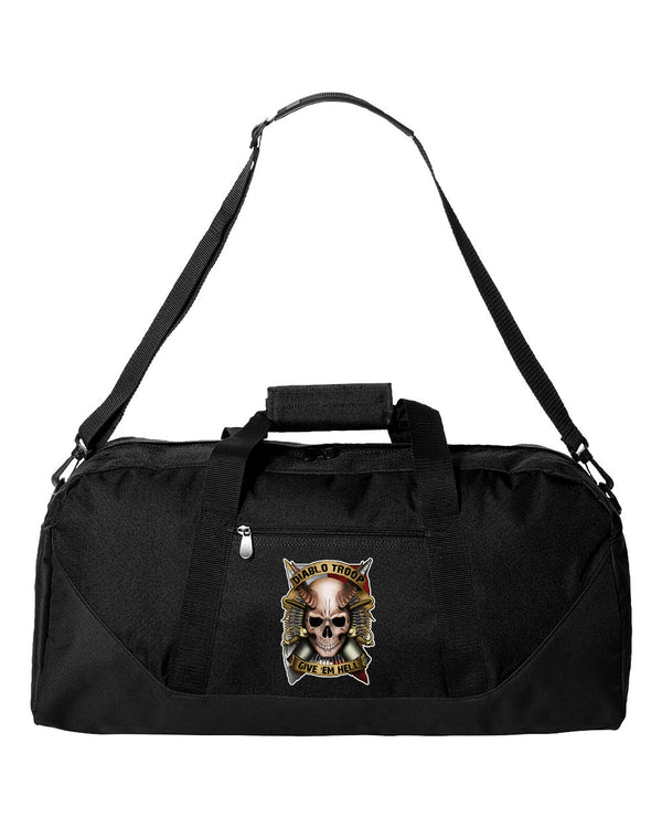 Color Duffel Bag - 22 1/2" W x 11" H x 10 1/2" D.