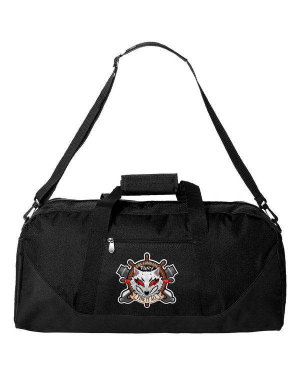 Fox Co. Duffel Bag - 22 1/2" W x 11" H x 10 1/2" D.