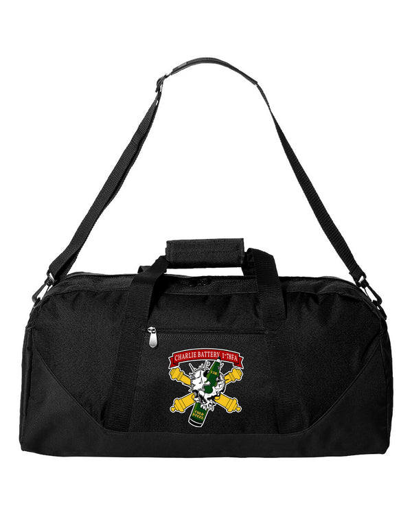 Duffel Bag - 22 1/2" W x 11" H x 10 1/2" D.