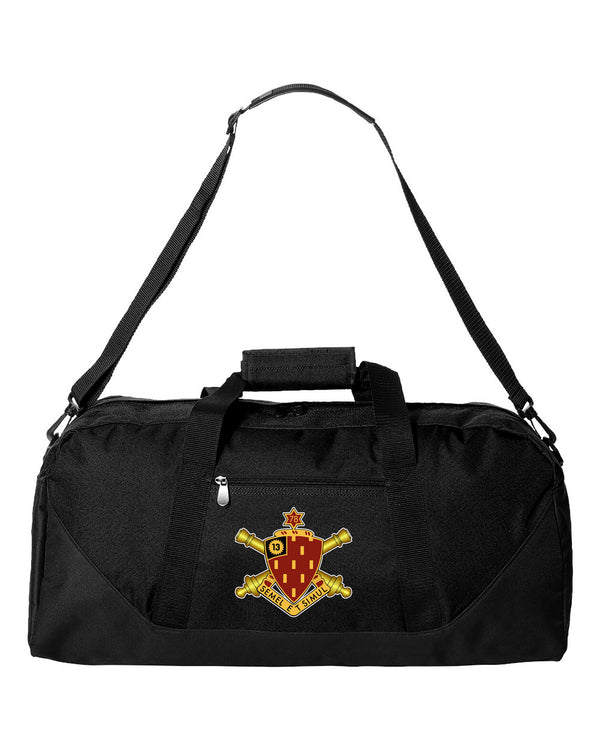 Duffel Bag - 22 1/2" W x 11" H x 10 1/2" D.