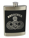 8 oz. Stainless Steel Flask with screw on lid.