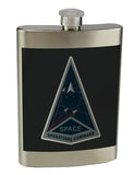 8 oz. Stainless Steel Flask with screw on lid.