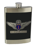 8 oz. Stainless Steel Flask with screw on lid.