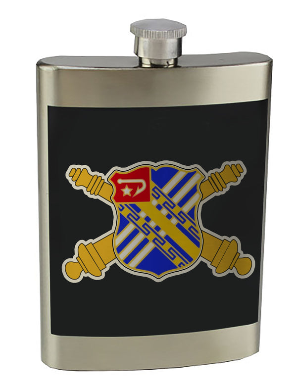 8 oz. Stainless Steel Flask with screw on lid.