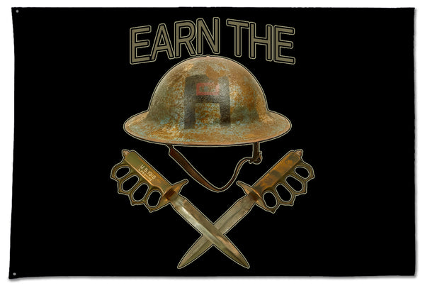 Two Sided Flag with Grommets, Perfect for Flying Outside. Comes in multiple sizes.