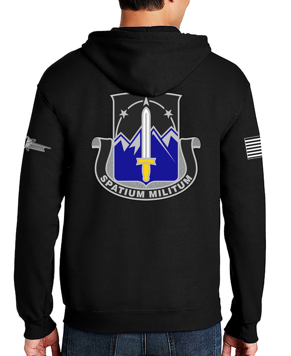 Full Zipper Hoodie Sweatshirt. This sweatshirt is NOT approved for PT.