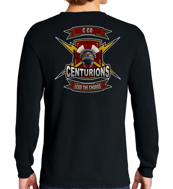 C Co Long Sleeve 50-50 Blend Unisex Shirt. This shirt IS approved for PT.