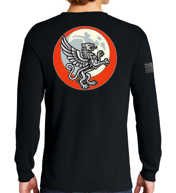 Hyperion Long Sleeve 50-50 Blend Unisex Shirt. This shirt IS approved for PT