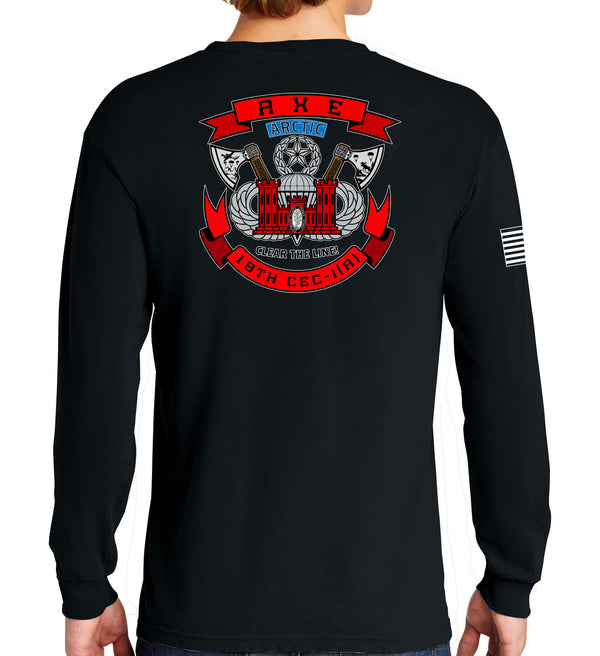 Long Sleeve 50-50 Blend Unisex Shirt. This shirt IS approved for PT