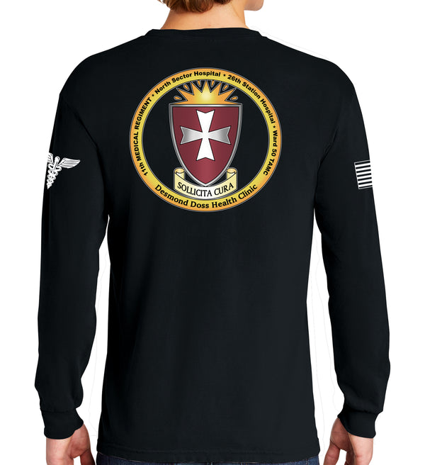 Long Sleeve 50-50 Blend Unisex Shirt. This shirt IS approved for PT