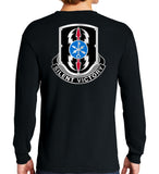 Silent Long Sleeve 50-50 Blend Unisex Shirt. This shirt IS approved for PT.