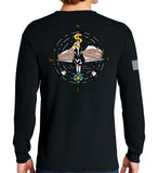 Long Sleeve 50-50 Blend Unisex Shirt. This shirt IS approved for PT