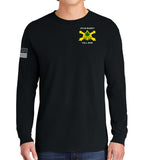 Long Sleeve 50-50 Blend Unisex Shirt. This shirt IS approved for PT.