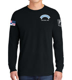 Long Sleeve 50-50 Blend Unisex Shirt. This shirt IS approved for PT.