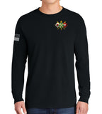 Long Sleeve 50-50 Blend Unisex Shirt. This shirt IS approved for PT.