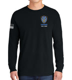 Cadre Long Sleeve 50-50 Blend Unisex Shirt. This shirt IS approved for PT