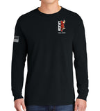 Ronin Long Sleeve 50-50 Blend Unisex Shirt. This shirt IS approved for PT