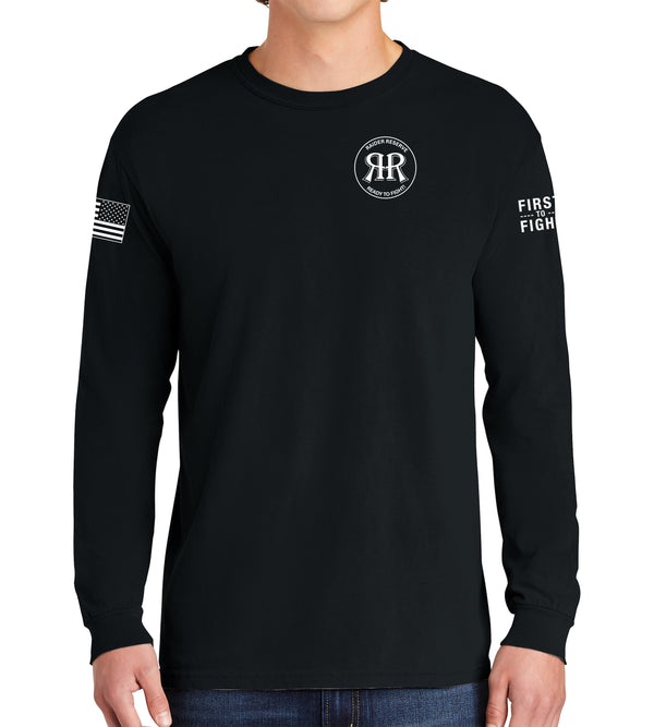 RR Long Sleeve 50-50 Blend Unisex Shirt. This shirt IS approved for PT