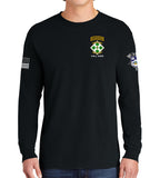 Aztec Co Long Sleeve 50-50 Blend Unisex Shirt. This shirt IS approved for PT