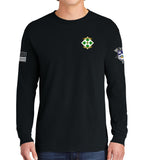 Brave Co Long Sleeve 50-50 Blend Unisex Shirt. This shirt IS approved for PT