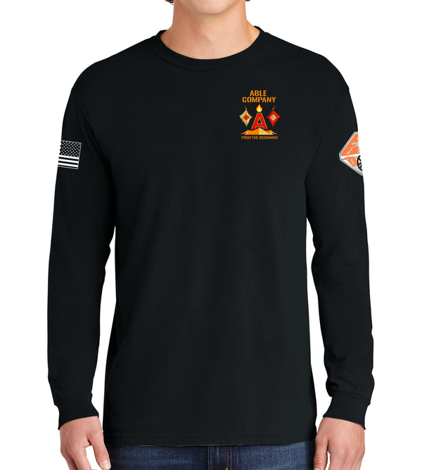 Long Sleeve 50-50 Blend Unisex Shirt. This shirt IS approved for PT.