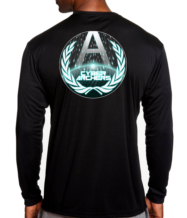 A Co Long Sleeve Performance PT Shirt. This shirt IS approved for PT.