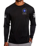 Long Sleeve Performance PT Shirt. This shirt IS approved for PT.