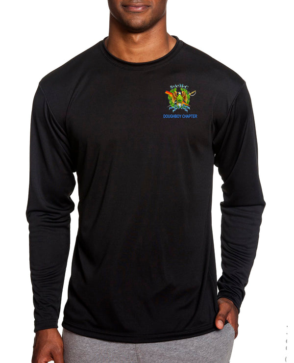 Doughboy SAMC Color Design Long Sleeve Performance Shirt. This shirt is NOT approved for PT.